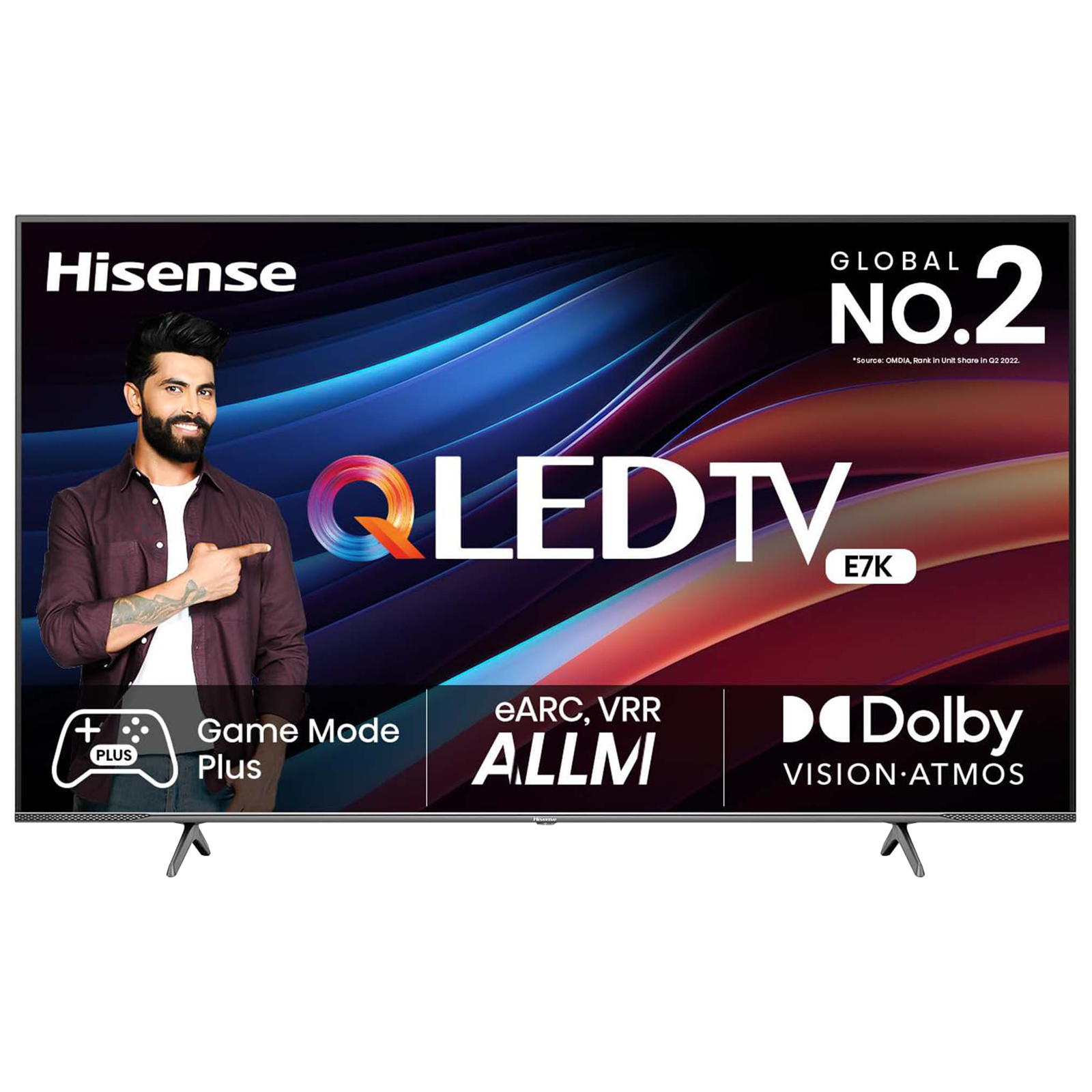 Buy Hisense E7K 126 cm (50 inch) QLED 4K Ultra HD VIDAA TV with 